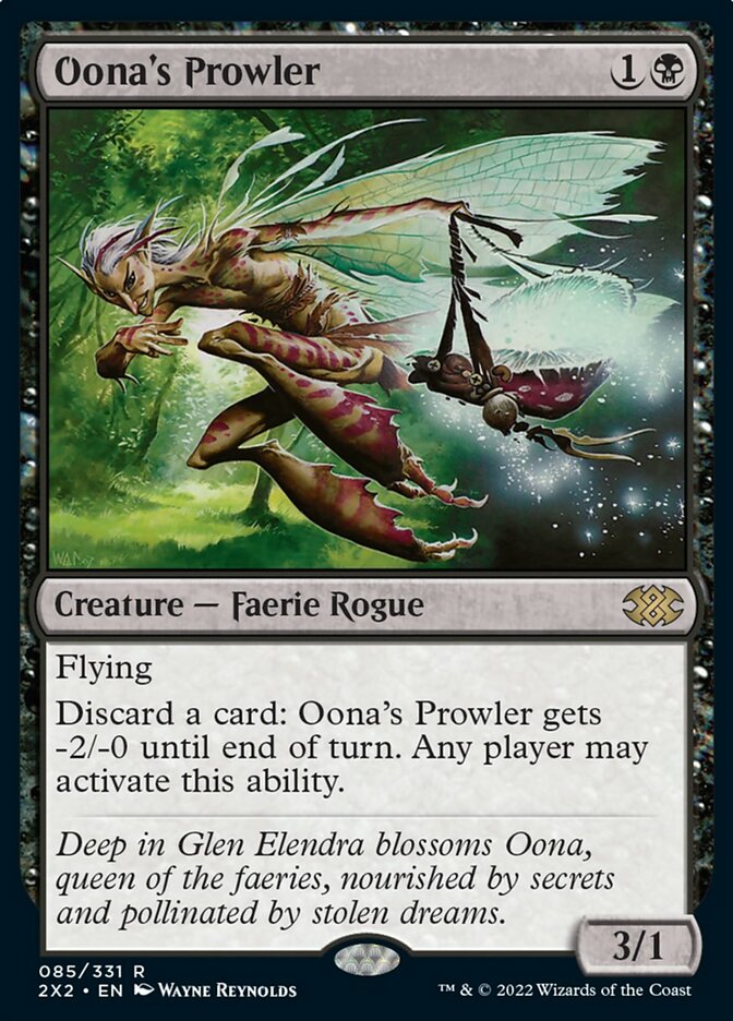 Oona's Prowler - (Foil): Double Masters 2022