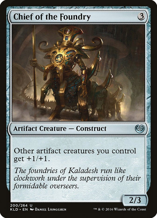 Chief of the Foundry - (Foil): Kaladesh