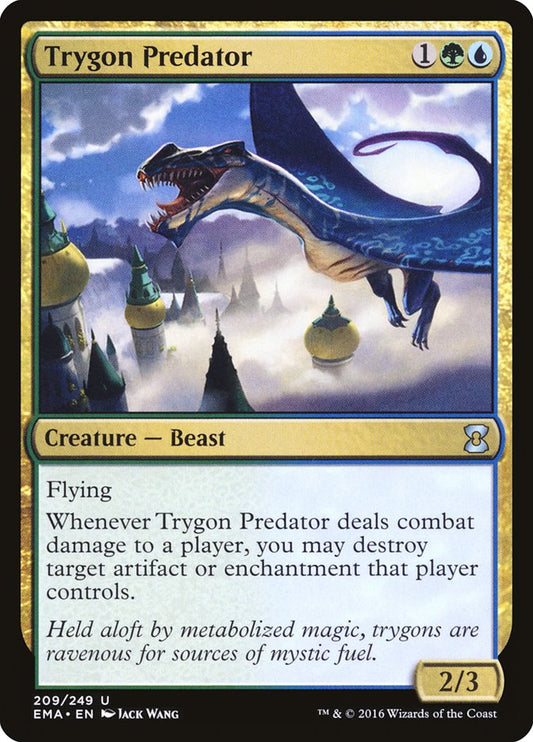 Trygon Predator - (Foil): Eternal Masters