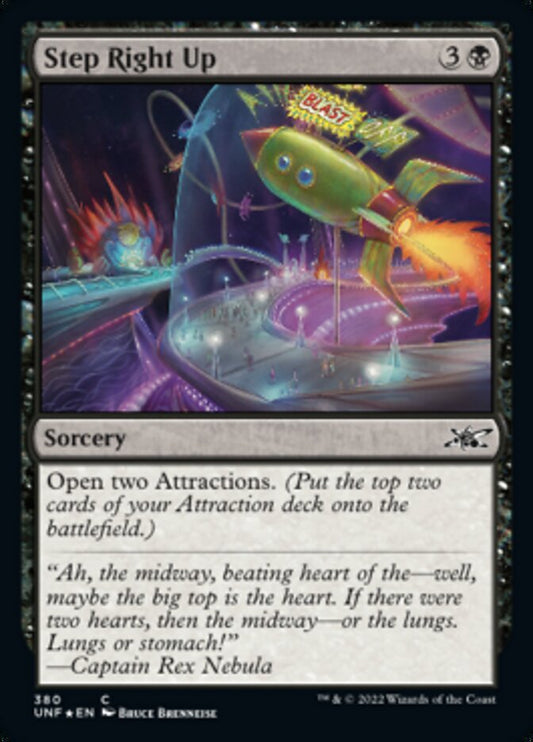 Step Right Up (Galaxy Foil) - (Foil): Unfinity