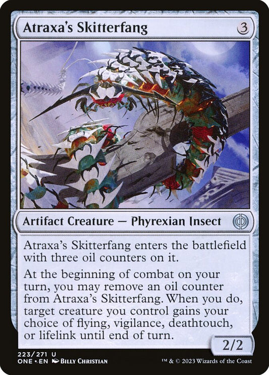 Atraxa's Skitterfang - (Foil): Phyrexia: All Will Be One