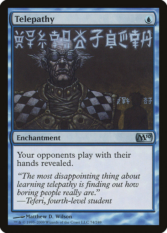 Telepathy - (Foil): Magic 2010
