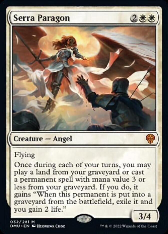 Serra Paragon - (Foil): Dominaria United