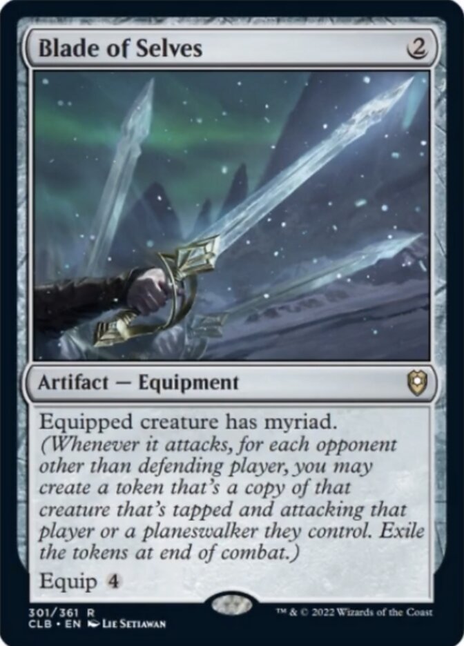 Blade of Selves - (Foil): Commander Legends: Battle for Baldur's Gate