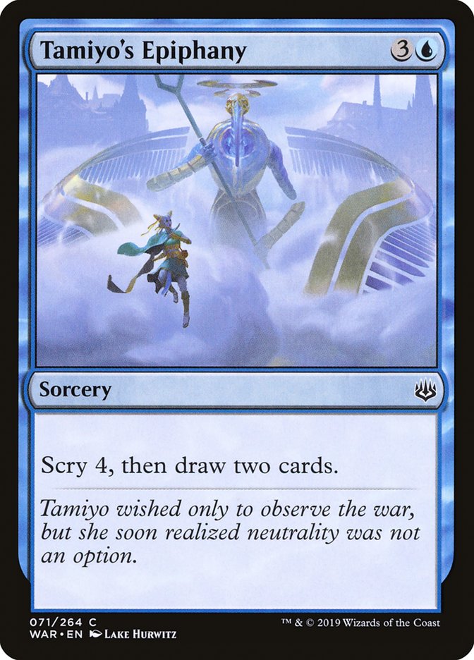 Tamiyo's Epiphany - (Foil): War of the Spark