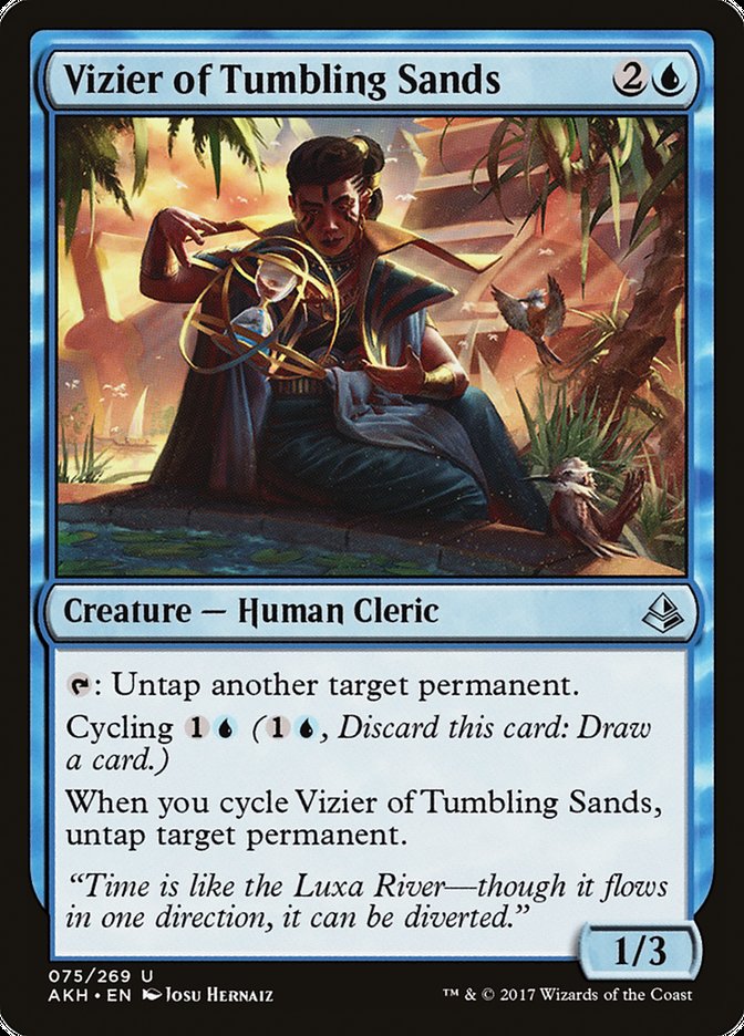 Vizier of Tumbling Sands: Amonkhet