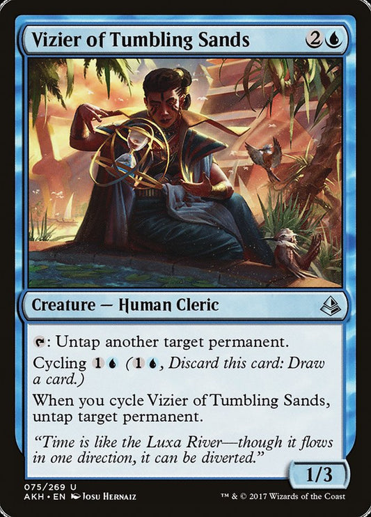 Vizier of Tumbling Sands - (Foil): Amonkhet