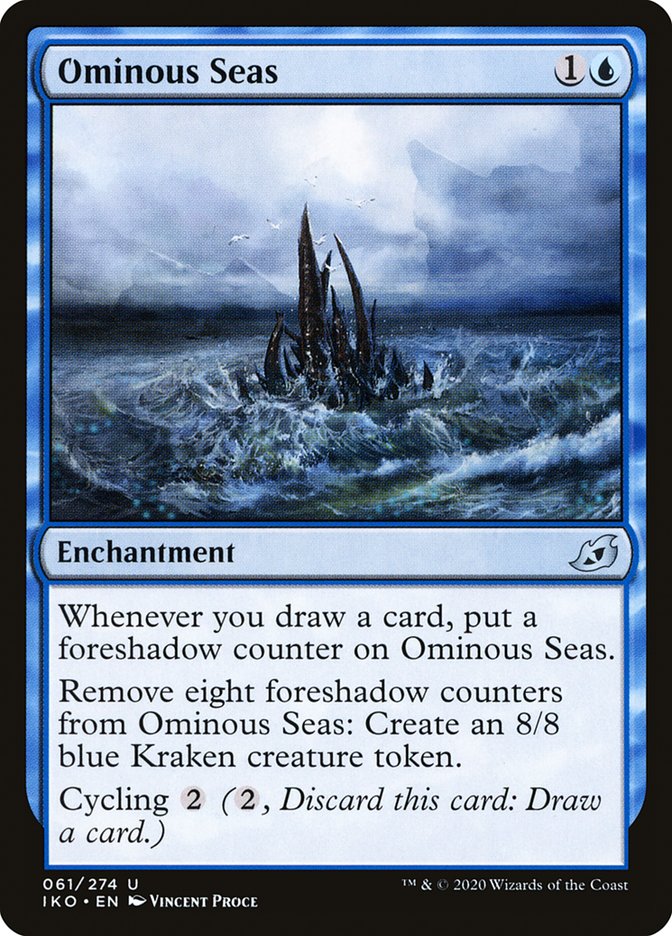 Ominous Seas - (Foil): Ikoria: Lair of Behemoths