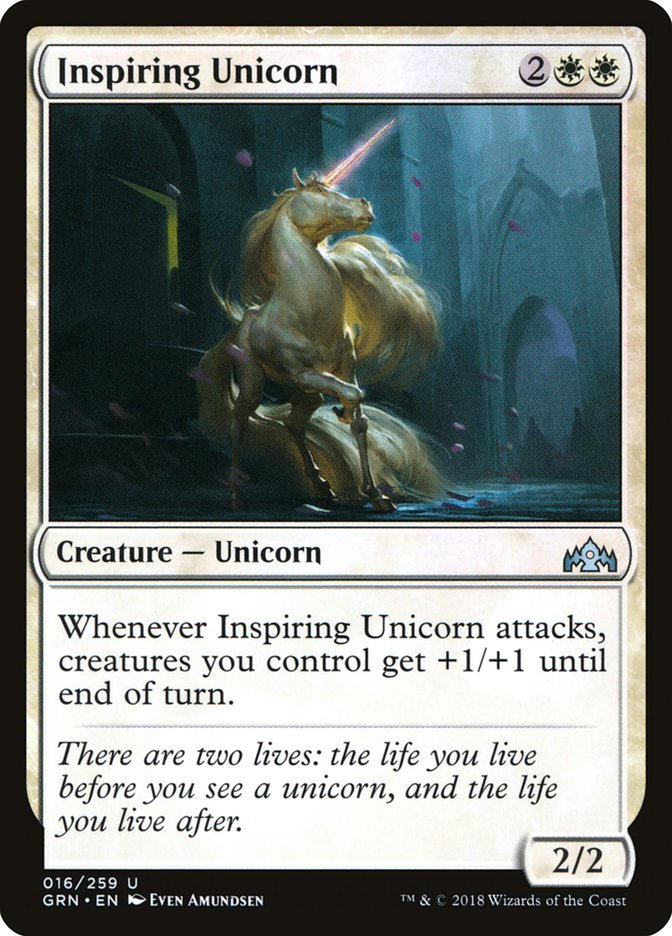 Inspiring Unicorn: Guilds of Ravnica