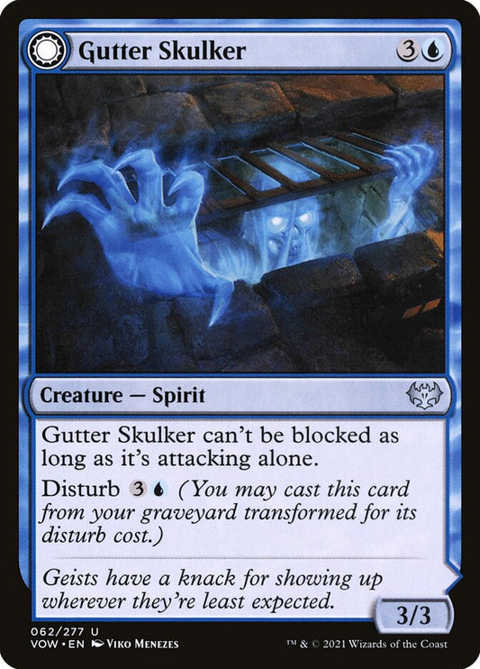 Gutter Skulker // Gutter Shortcut: Innistrad: Crimson Vow