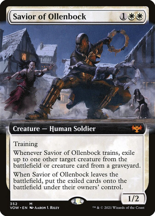 Savior of Ollenbock (Extended Art): Innistrad: Crimson Vow