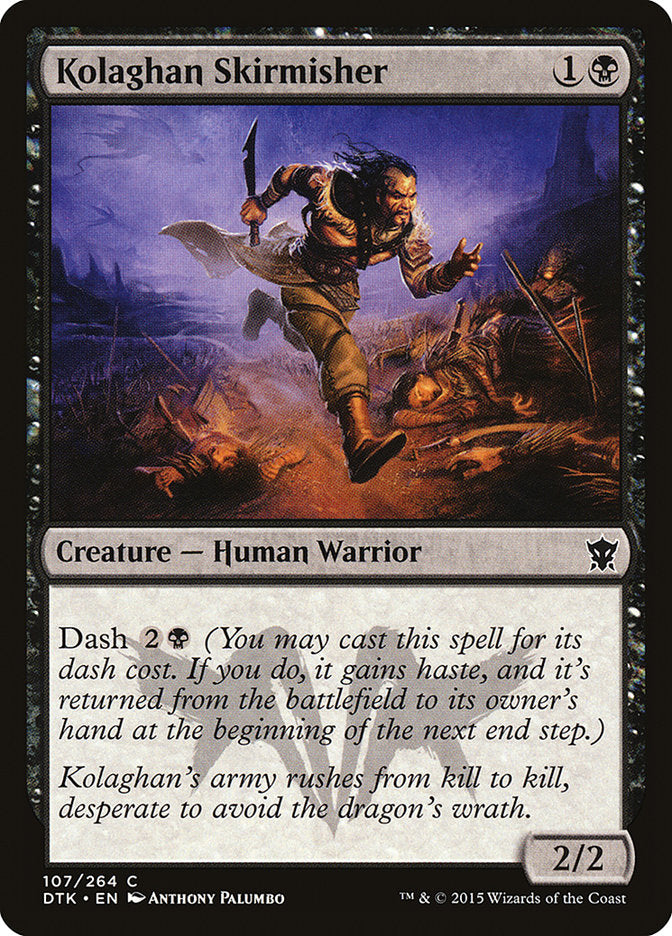 Kolaghan Skirmisher - (Foil): Dragons of Tarkir