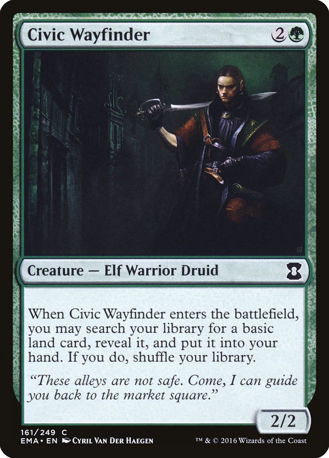 Civic Wayfinder - (Foil): Eternal Masters