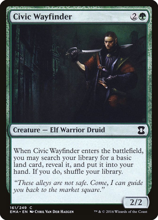 Civic Wayfinder - (Foil): Eternal Masters