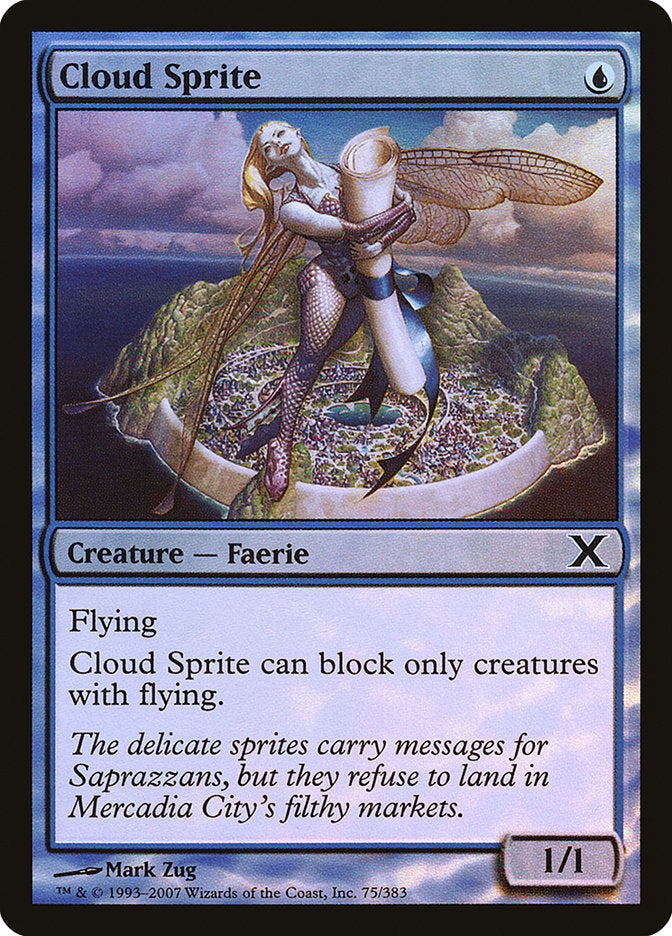 Cloud Sprite - (Foil): Tenth Edition