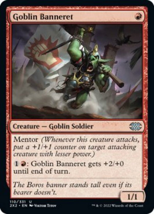 Goblin Banneret - (Foil): Double Masters 2022