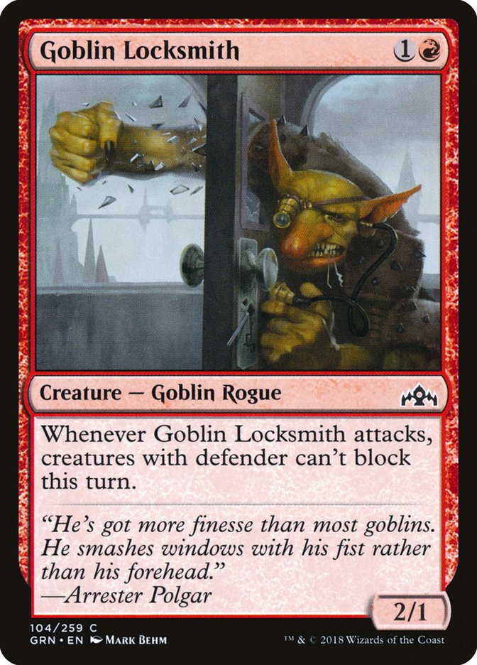 Goblin Locksmith: Guilds of Ravnica
