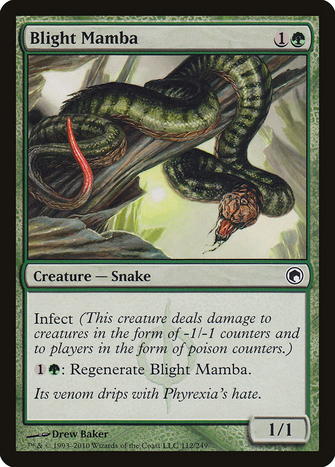 Blight Mamba: Scars of Mirrodin