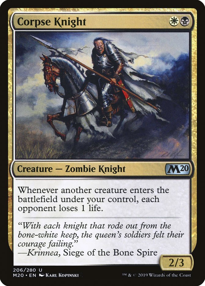 Corpse Knight: Core Set 2020