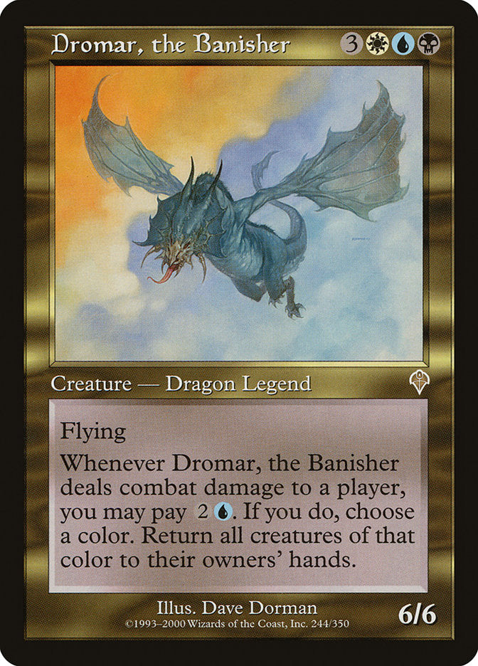 Dromar, the Banisher - (Foil): Invasion