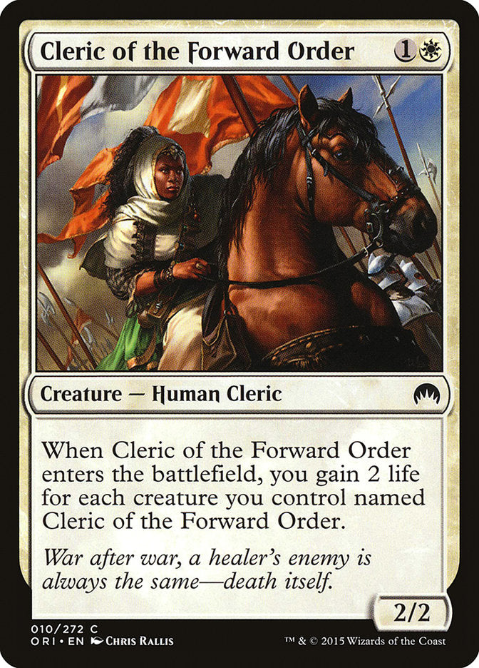 Cleric of the Forward Order - (Foil): Magic Origins