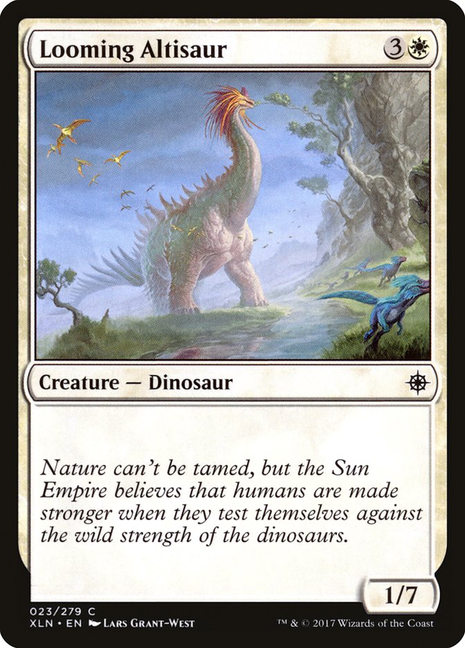 Looming Altisaur: Ixalan