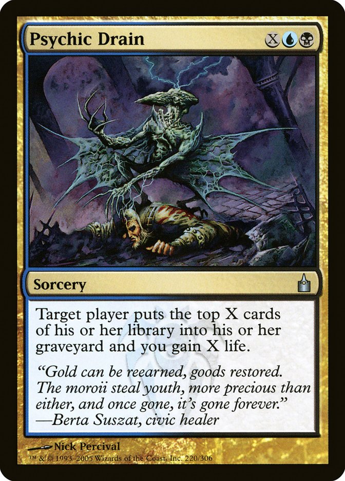 Psychic Drain: Ravnica: City of Guilds