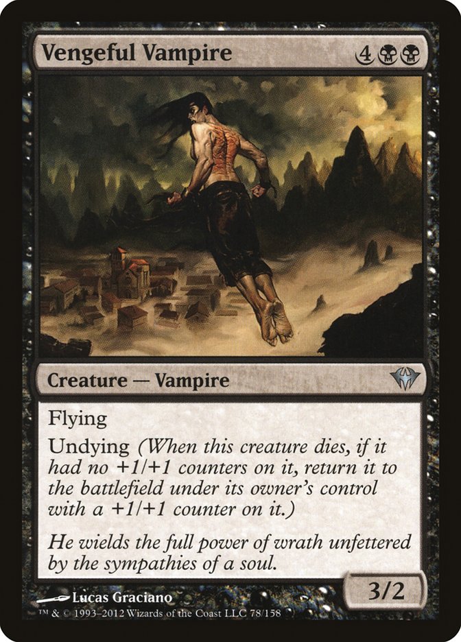 Vengeful Vampire - (Foil): Dark Ascension
