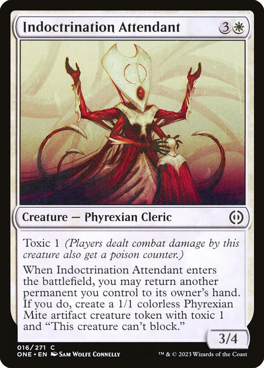 Indoctrination Attendant - (Foil): Phyrexia: All Will Be One