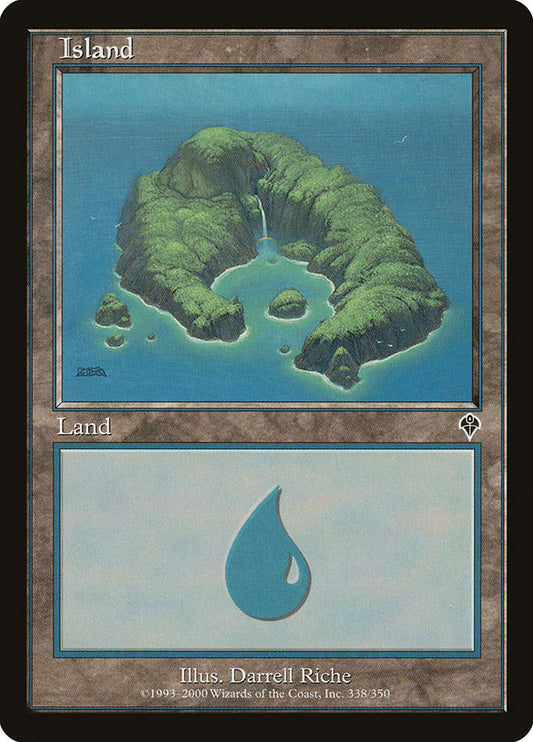 Island (#338) - (Foil): Invasion