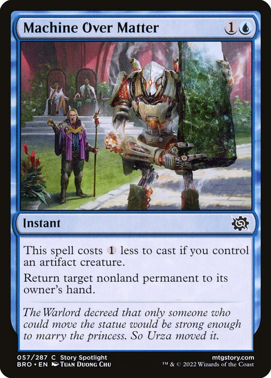 Machine Over Matter - (Foil): The Brothers' War