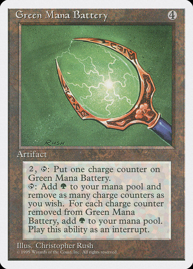 Green Mana Battery: Fourth Edition