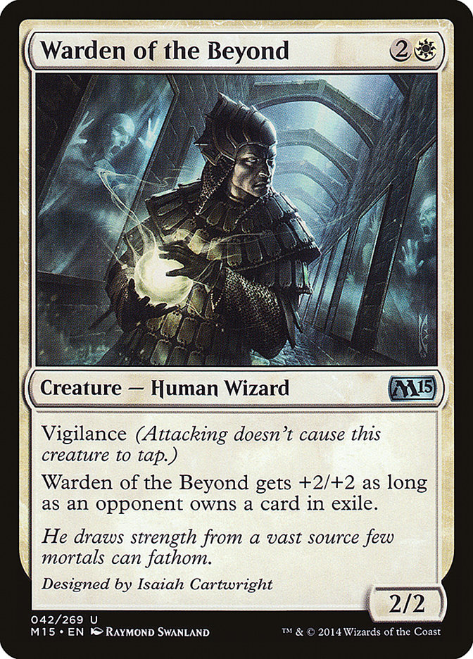 Warden of the Beyond - (Foil): Magic 2015