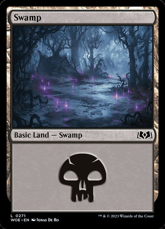 Swamp (#271) - (Foil): Wilds of Eldraine