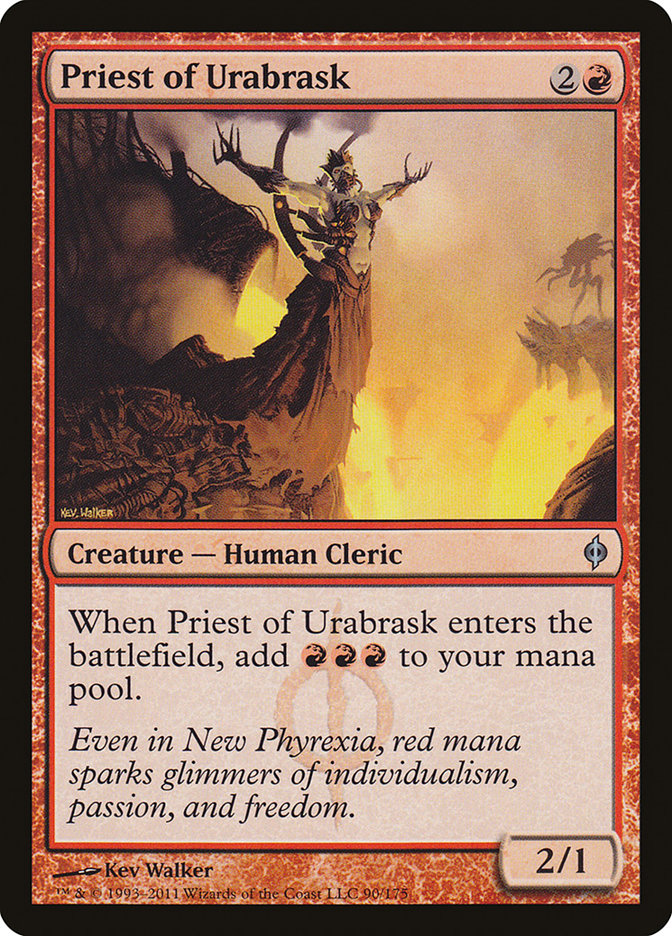 Priest of Urabrask: New Phyrexia