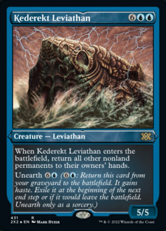 Kederekt Leviathan (Foil Etched) - (Foil): Double Masters 2022