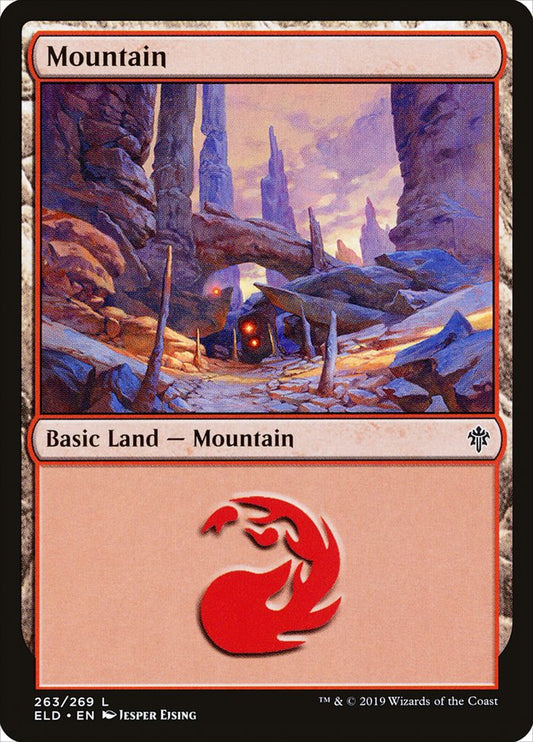 Mountain (#263): Throne of Eldraine