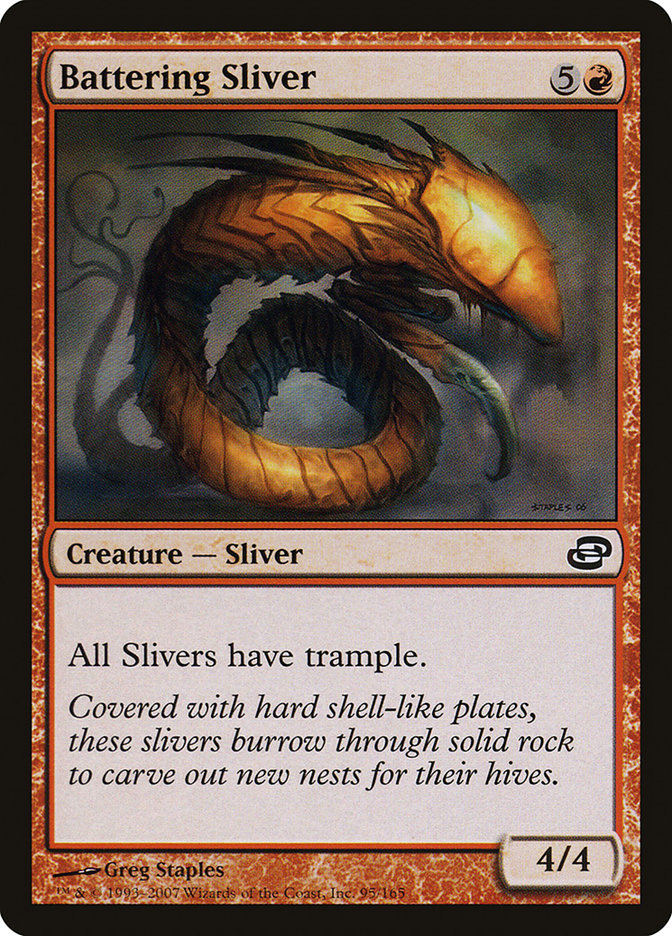 Battering Sliver: Planar Chaos