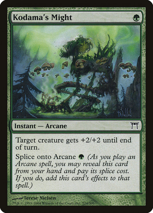 Kodama's Might - (Foil): Champions of Kamigawa