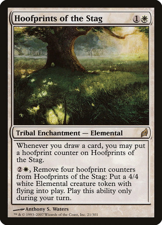 Hoofprints of the Stag - (Foil): Lorwyn