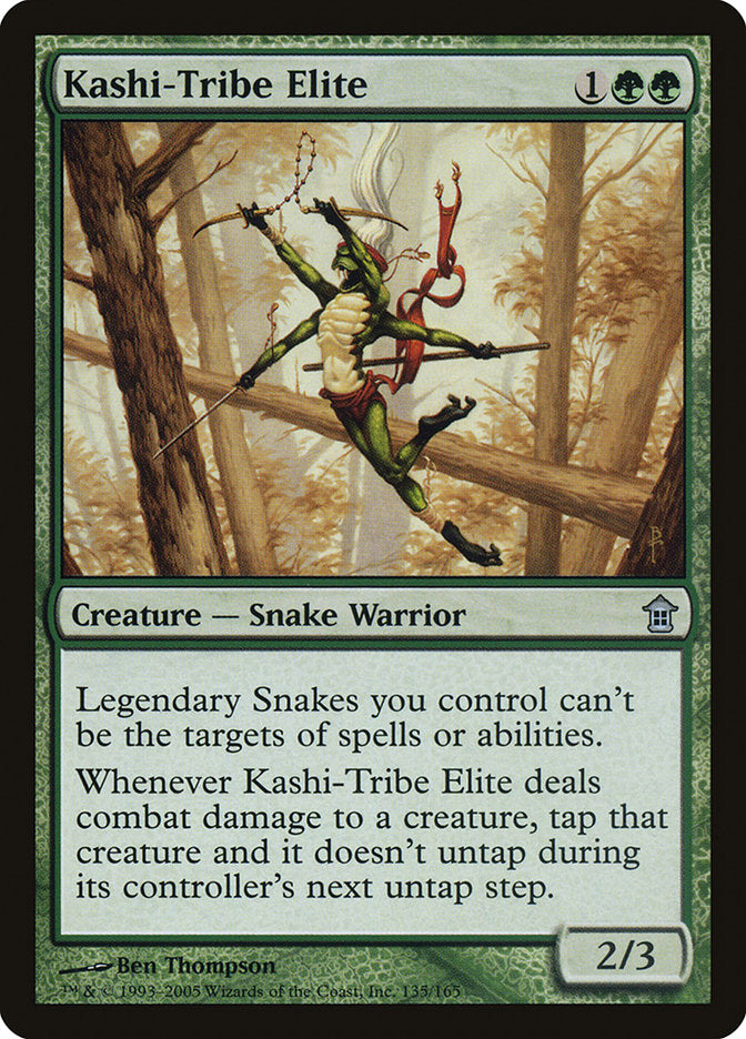 Kashi-Tribe Elite - (Foil): Saviors of Kamigawa