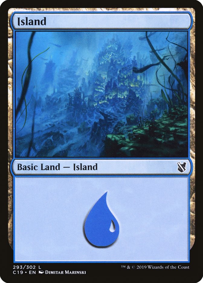 Island (#293): Commander 2019