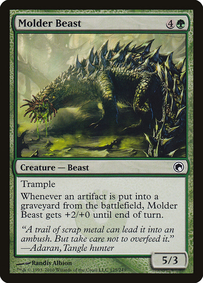 Molder Beast: Scars of Mirrodin