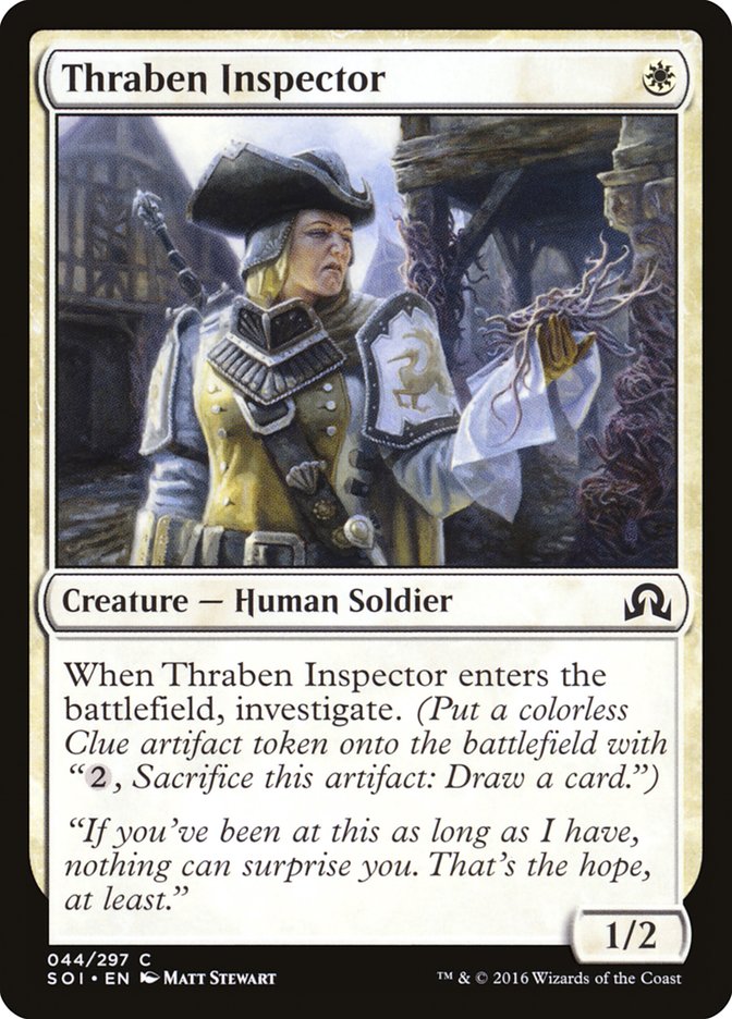 Thraben Inspector: Shadows over Innistrad