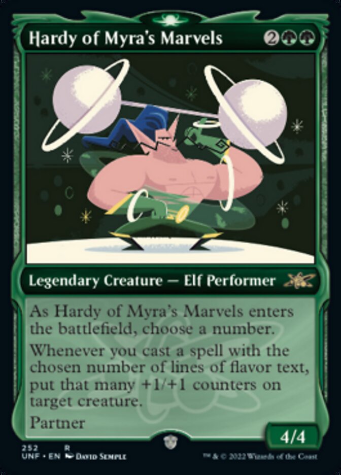 Hardy of Myra's Marvels (Showcase) - (Foil): Unfinity