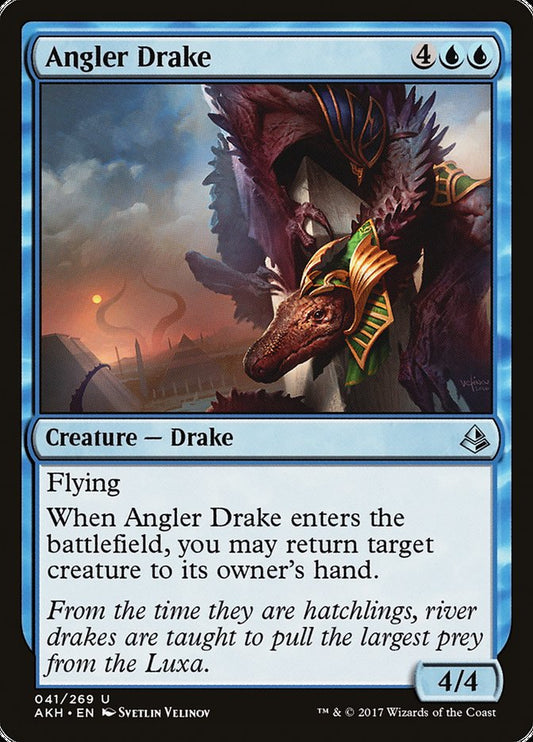 Angler Drake - (Foil): Amonkhet