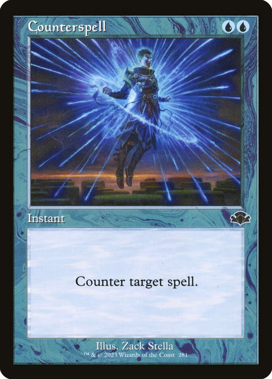 Counterspell (Retro Frame) - (Foil): Dominaria Remastered