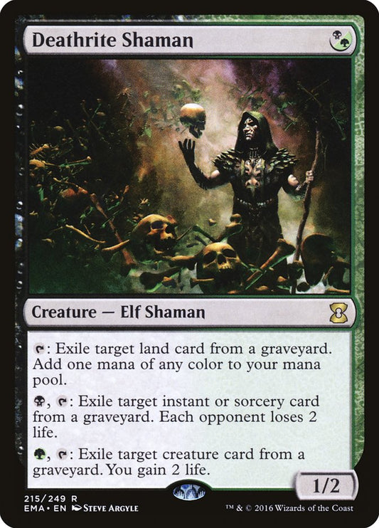 Deathrite Shaman - (Foil): Eternal Masters