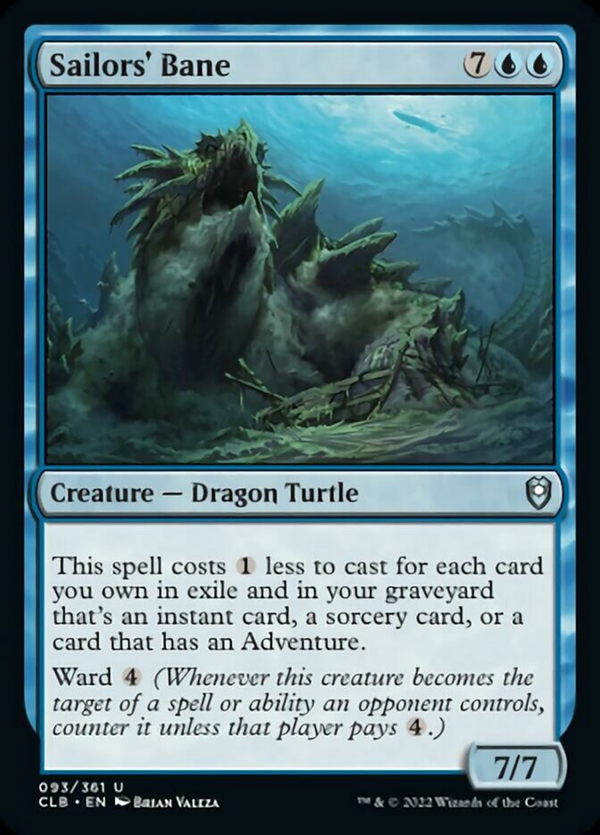 Sailors' Bane - (Foil): Commander Legends: Battle for Baldur's Gate