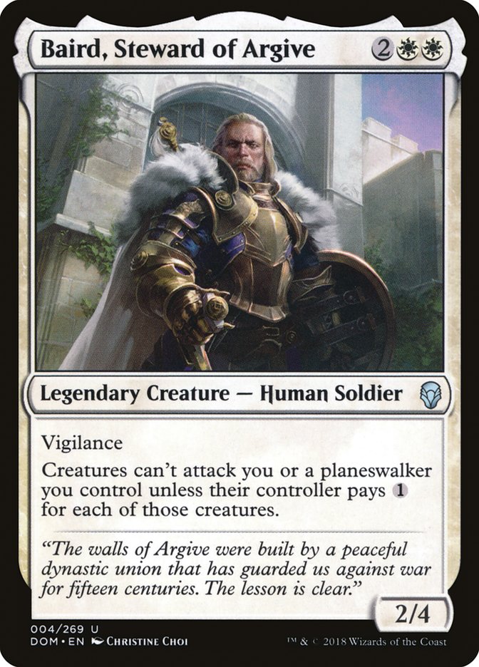 Baird, Steward of Argive - (Foil): Dominaria
